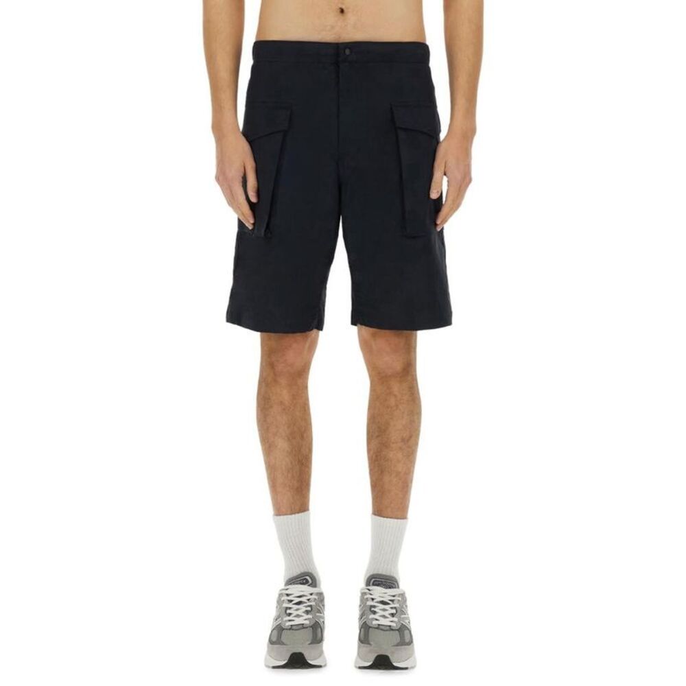 ASPESI Men's Cargo Shorts Men BLUE Pants
